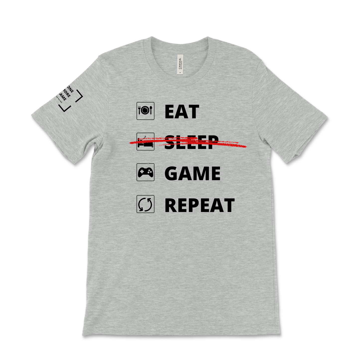 Eat, Game, Repeat Unisex T-Shirt