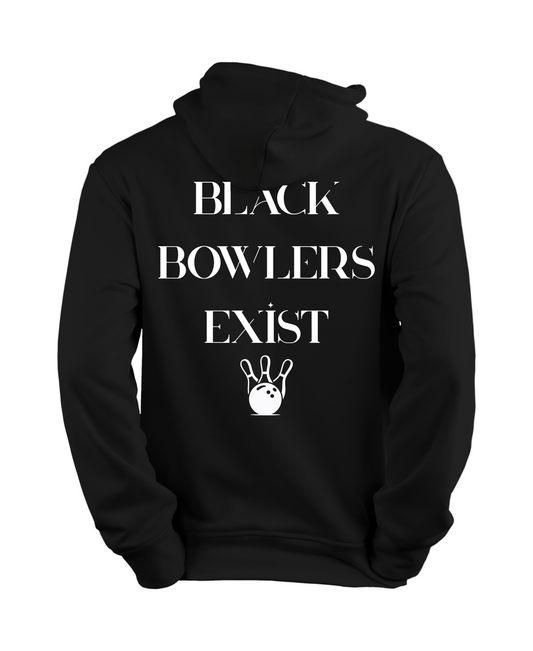 Black Bowlers Exist Unisex Hoodie
