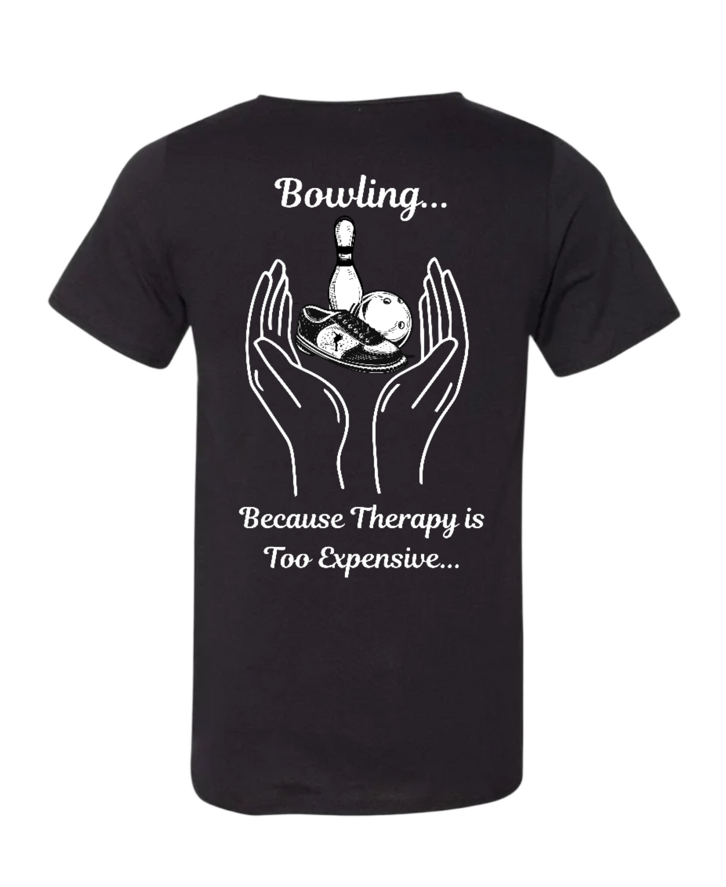 Bowling Over Therapy T Shirt