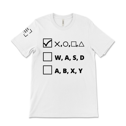 Iconic 4 Shapes (X,O,Square,Triangle) Unisex T-Shirt