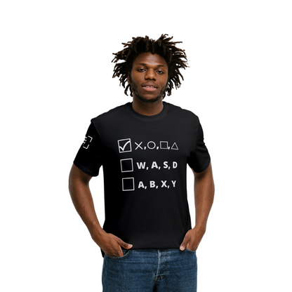 Iconic 4 Shapes (X,O,Square,Triangle) Unisex T-Shirt