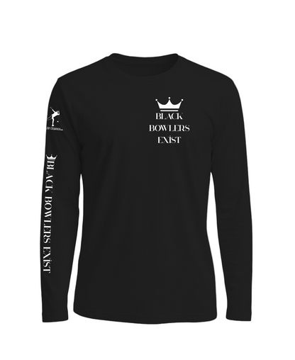 Black Bowlers Exist Long Sleeve T-Shirt