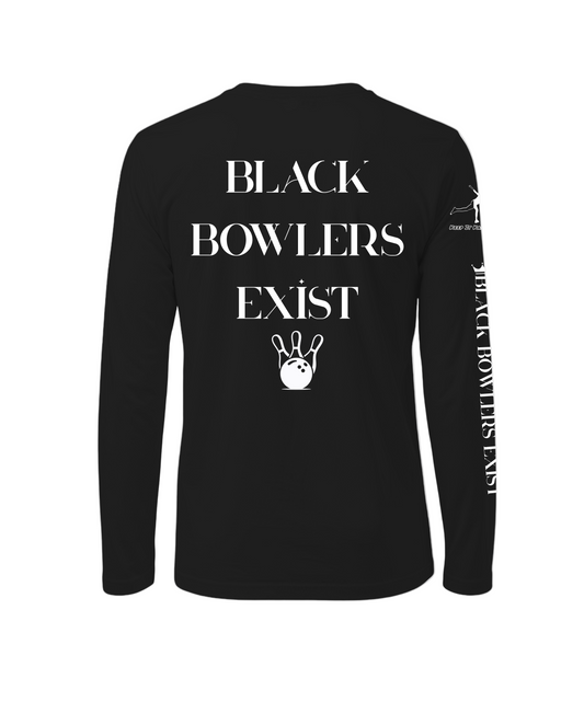 Black Bowlers Exist Long Sleeve T-Shirt