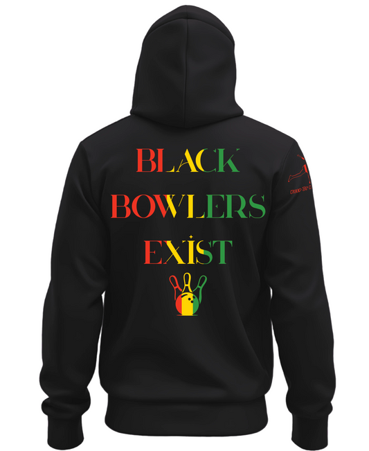 Black Bowlers Exist Unisex Hoodie (Black History Edition)
