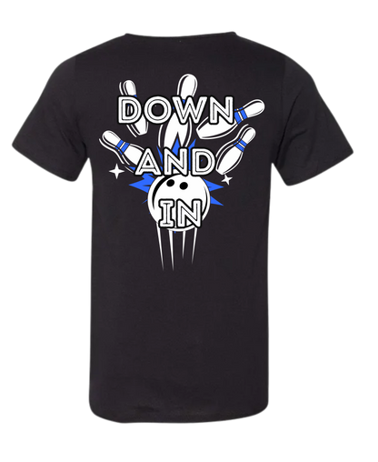 Down and In Bowling T-Shirt